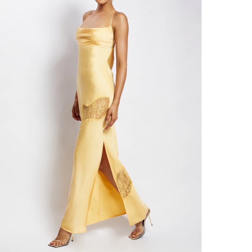 Meshki Chandra Dress yellow